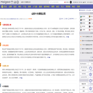 山东十大保险公司 山东保险公司哪家好 山东保险机构排行榜_买购网